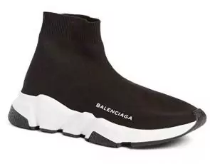 balenciaga trainers knit rhyton vintage femmes classic noir